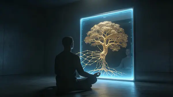 AI as a Mirror for Self-Awareness